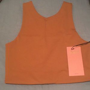 Girlfriend Collective Dylan Bra in Saddle